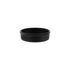 Black Round Tapas Dish 140mm