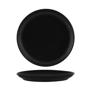 Black Round Coupe Plate 270mm