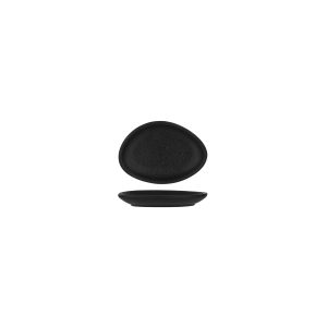 Black Triangular Plate 170x170mm