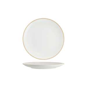Core Round Coupe Plate Natural Rim 260mm