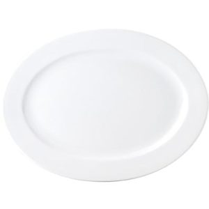Chelsea Oval Platter Wide Rim 200x140mm