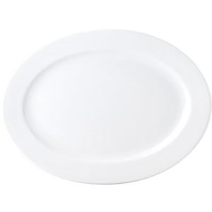 Chelsea Oval Platter Wide Rim 265x183mm