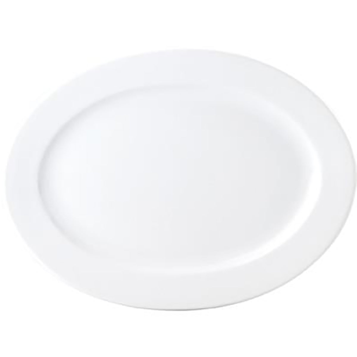 Chelsea Oval Platter Wide Rim 265x183mm