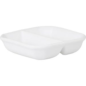 Chelsea Sauce Dish 2 Compartments 90mm