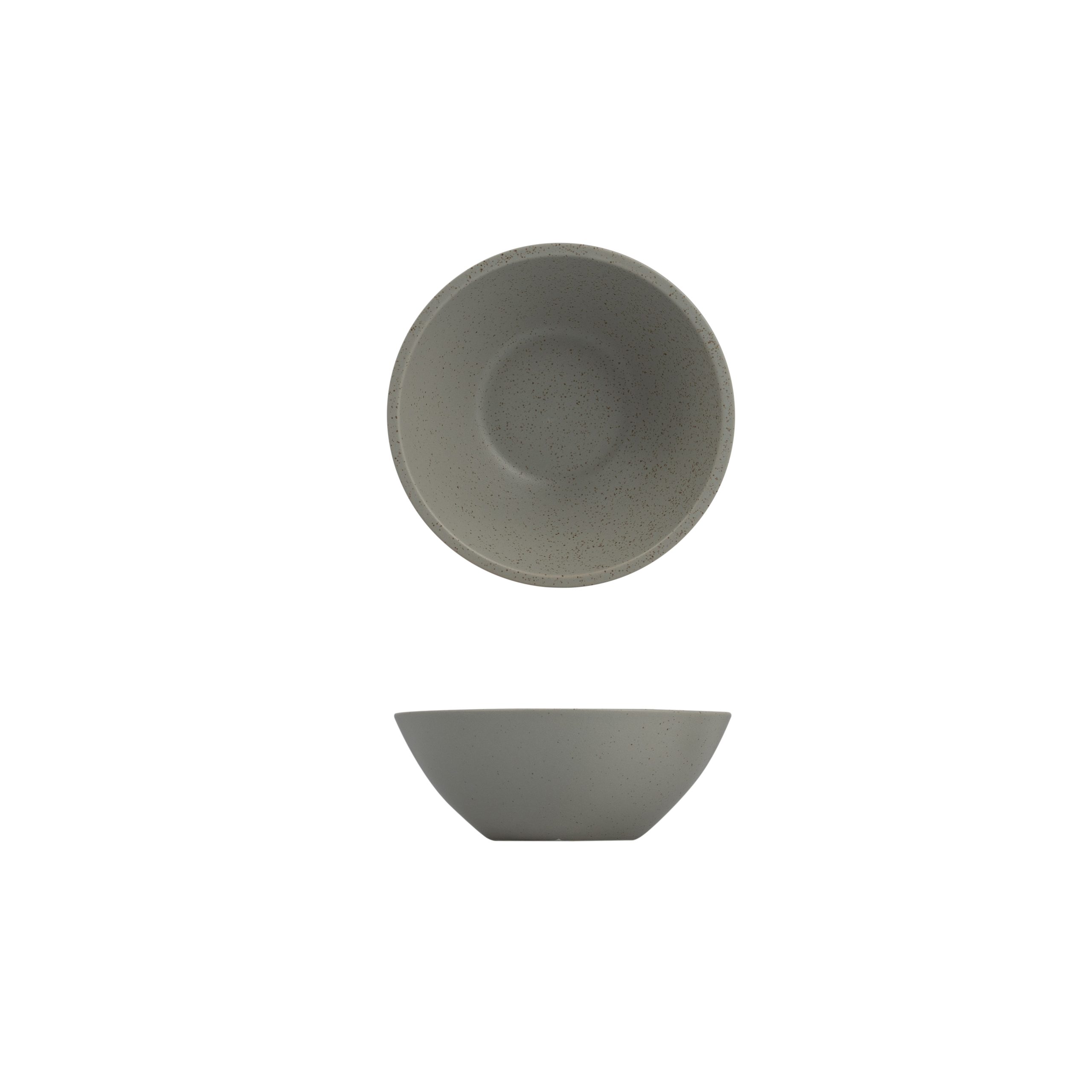 Luzerne Dune Ash Round Bowl - Conical