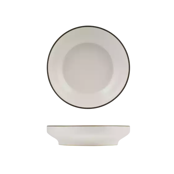Luzerne Mod Dusted White Share Bowl