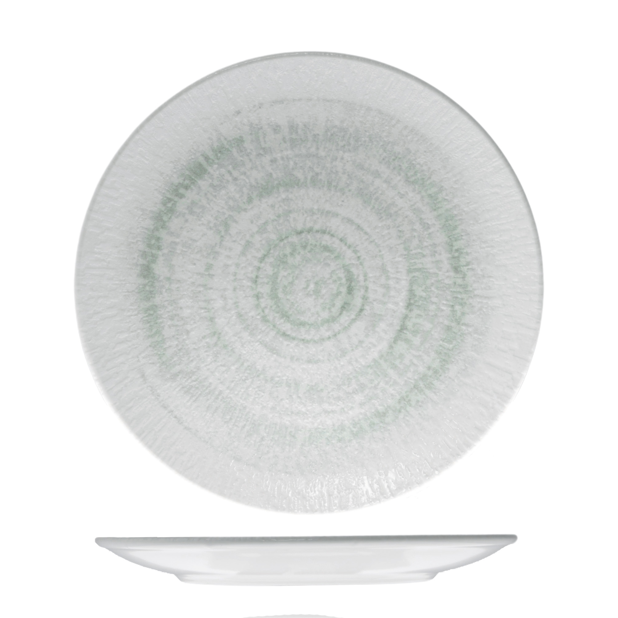 ID Fine Glacier Round Coupe Plate