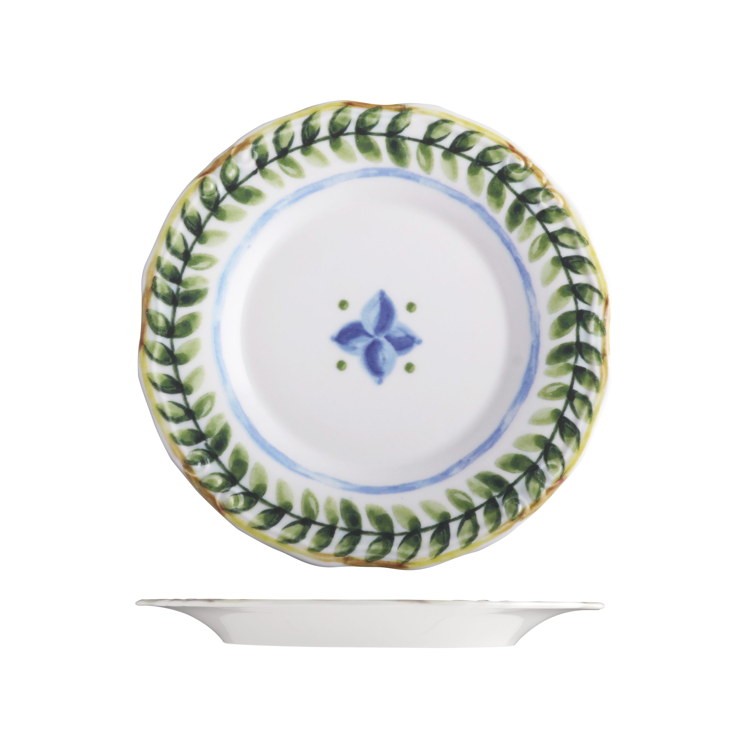 ID Fine Capri Scalloped Plate