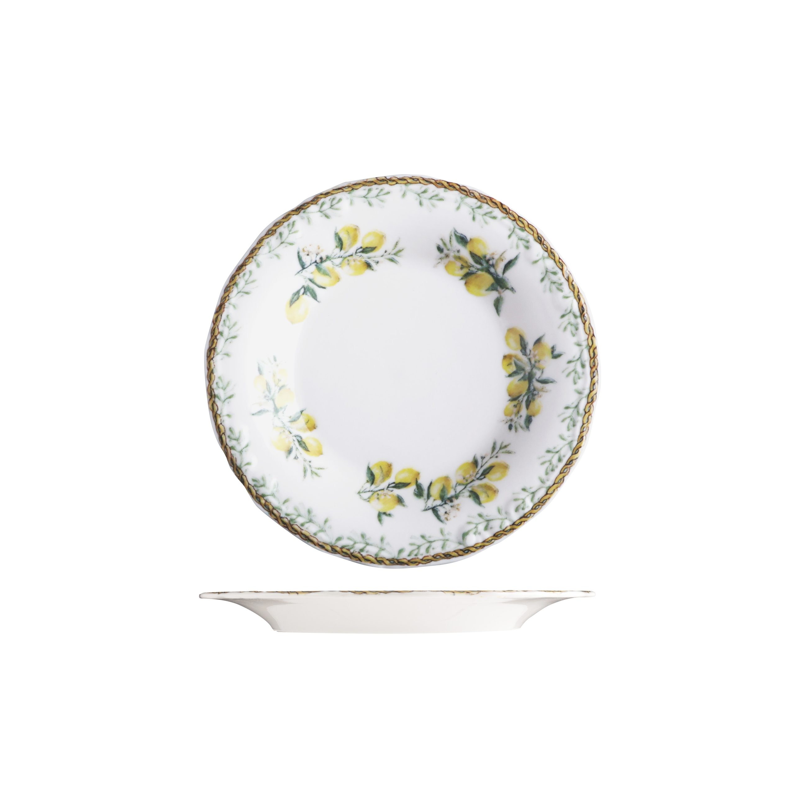ID Fine Verona Scalloped Plate