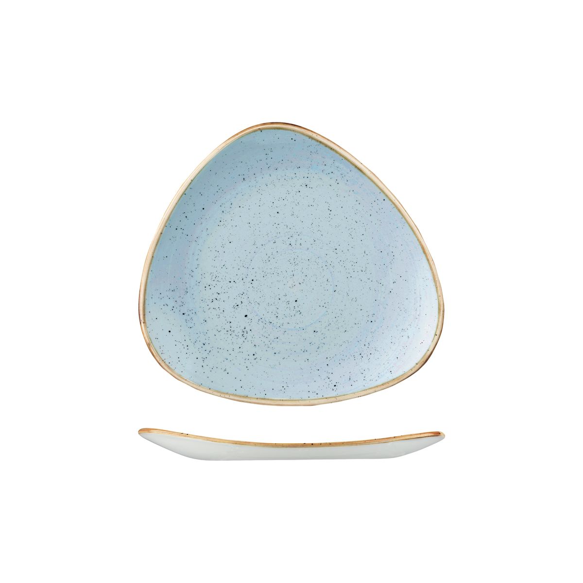 Stonecast by Churchill Stonecast Duck Egg Triangular Plate