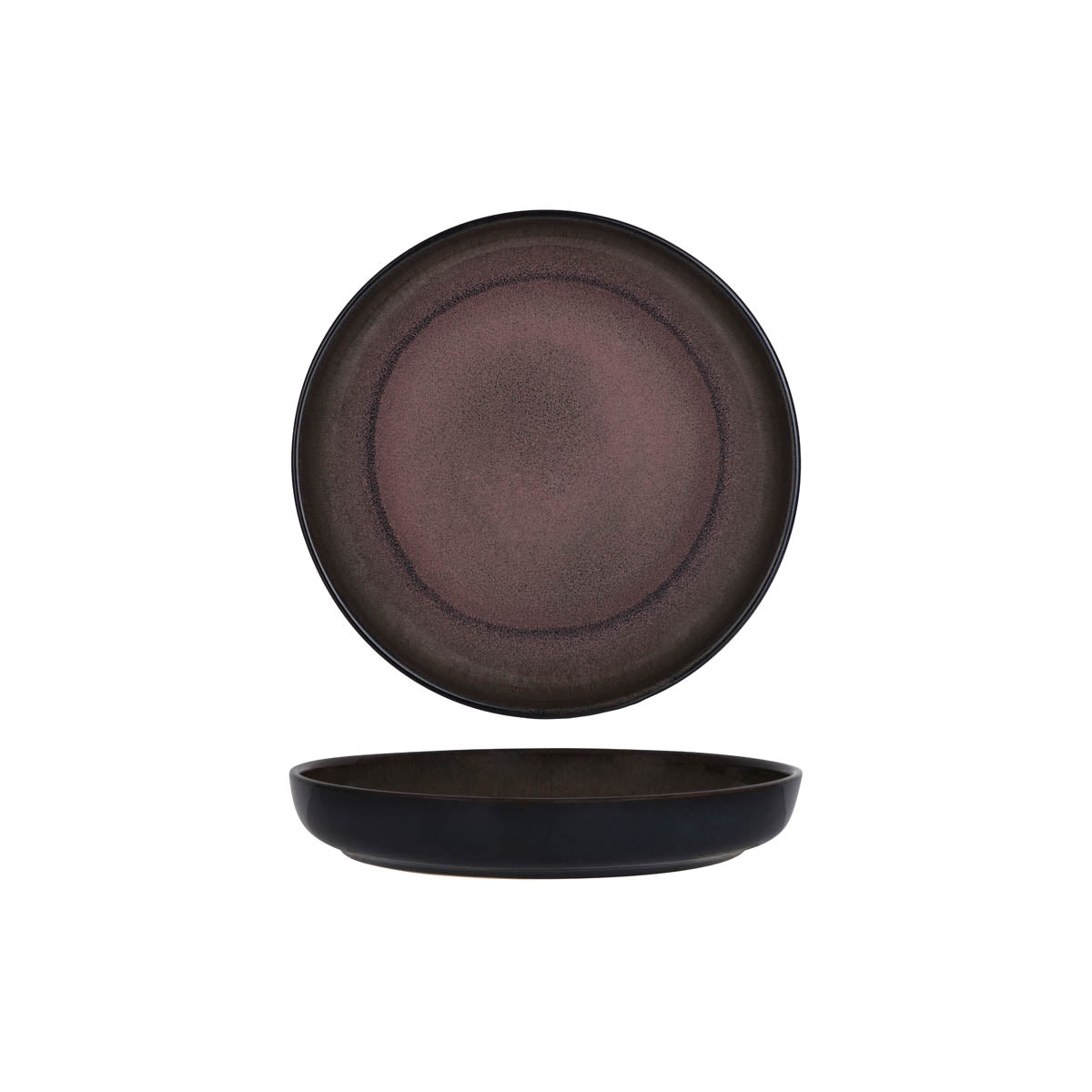 Artistica Mulberry Round Deep Plate 240mm