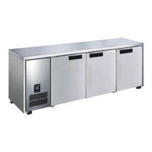 Glacian BCS61885 3 Door Slimline Fridge 660 Deep Stainless Steel Doors