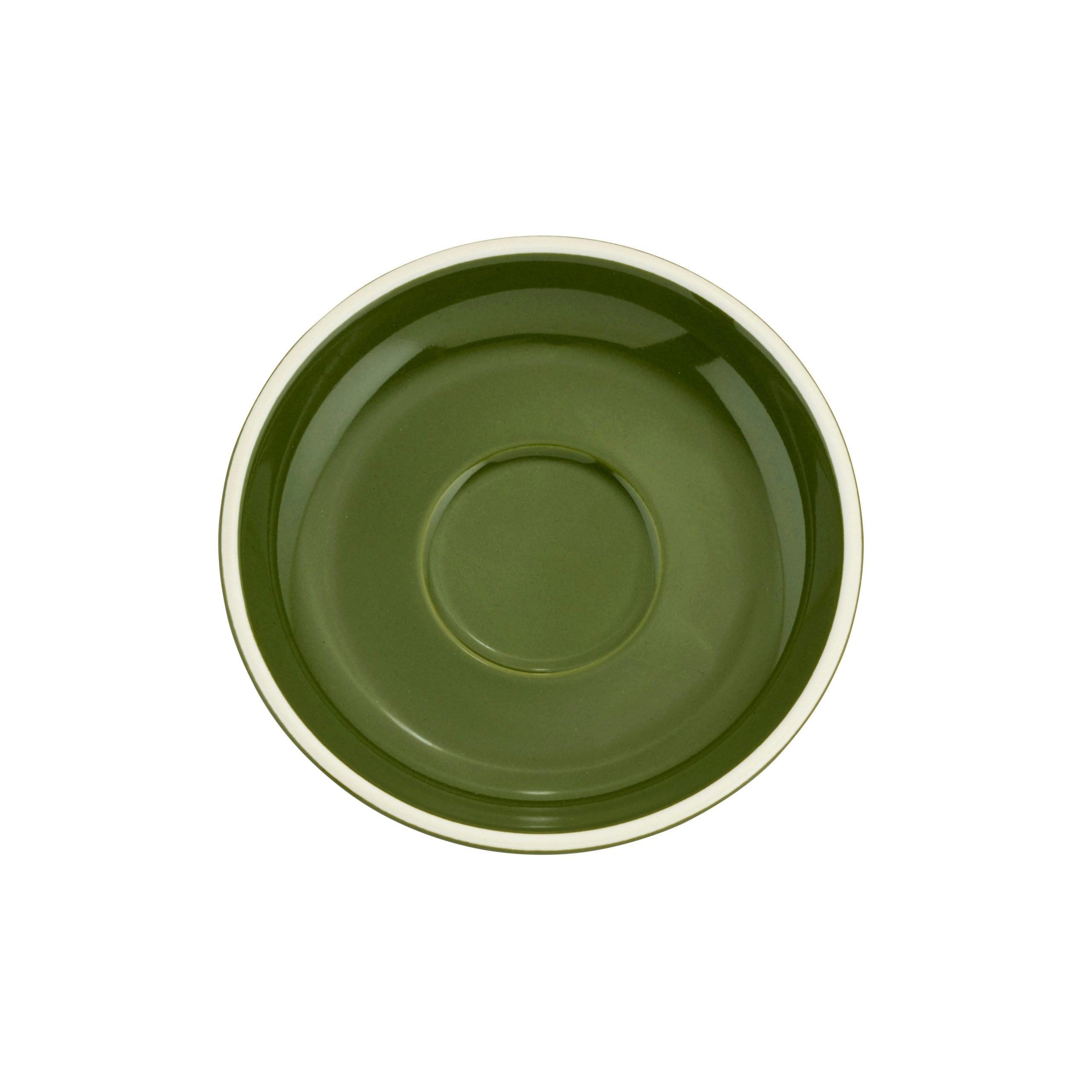 Pine Green Espresso Saucer