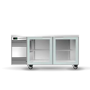 BackBar 2 Glass Swing Door CounterLine Fridge
