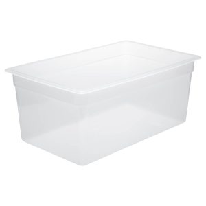GN Storage Container Polypropylene Size 1/1 x 200mm Clear