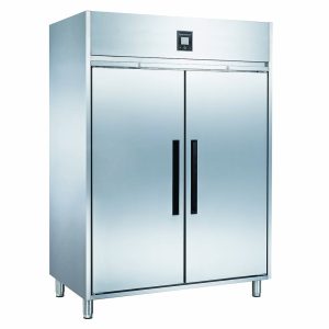 Glacian GUC1140 Stainless Steel Upright 2 Door Fridge