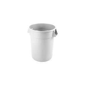 Round Ingredient Container White 398x434mm / 37.85Lt