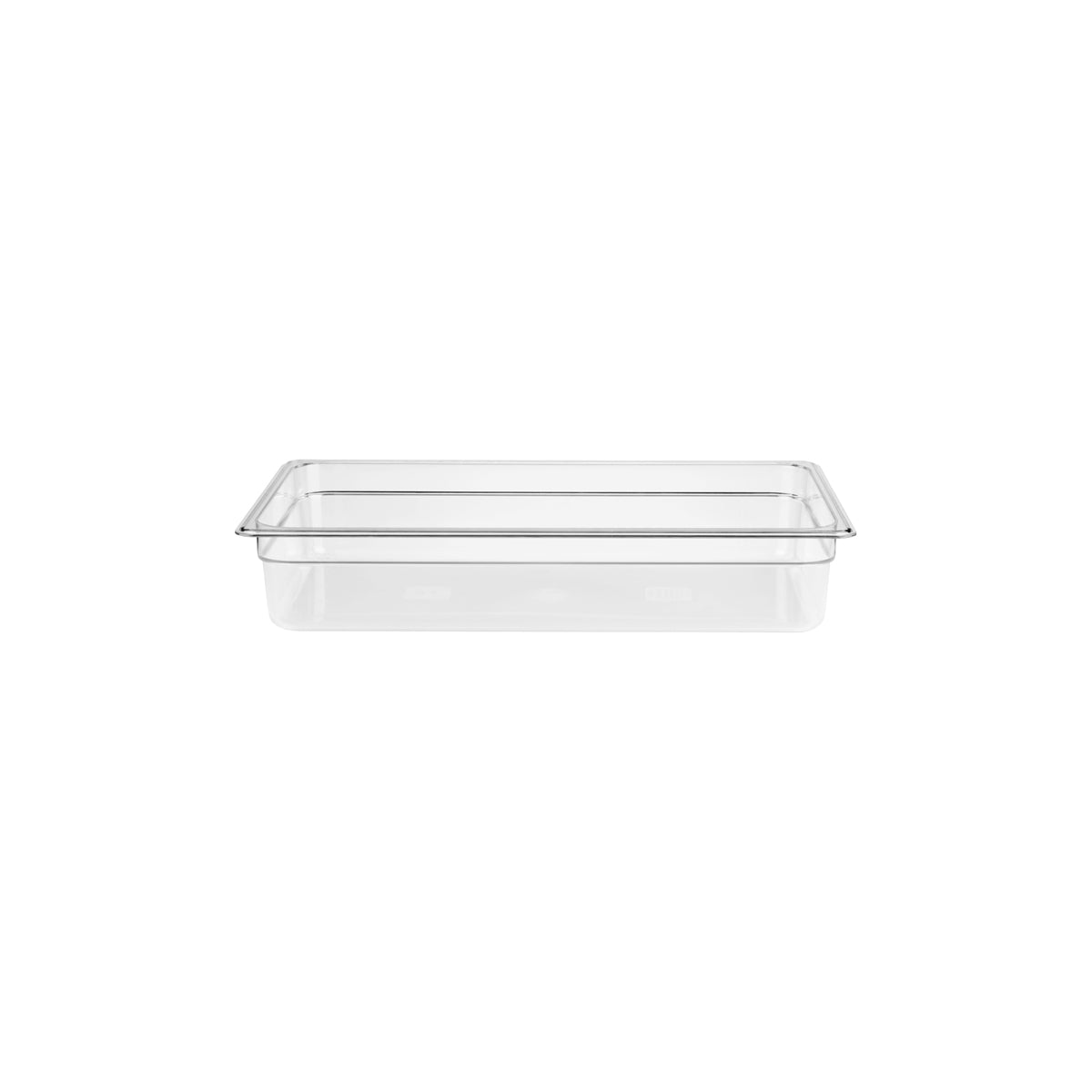 Gastronorm Pan Polycarbonate Clear 1/2 Size 65mm