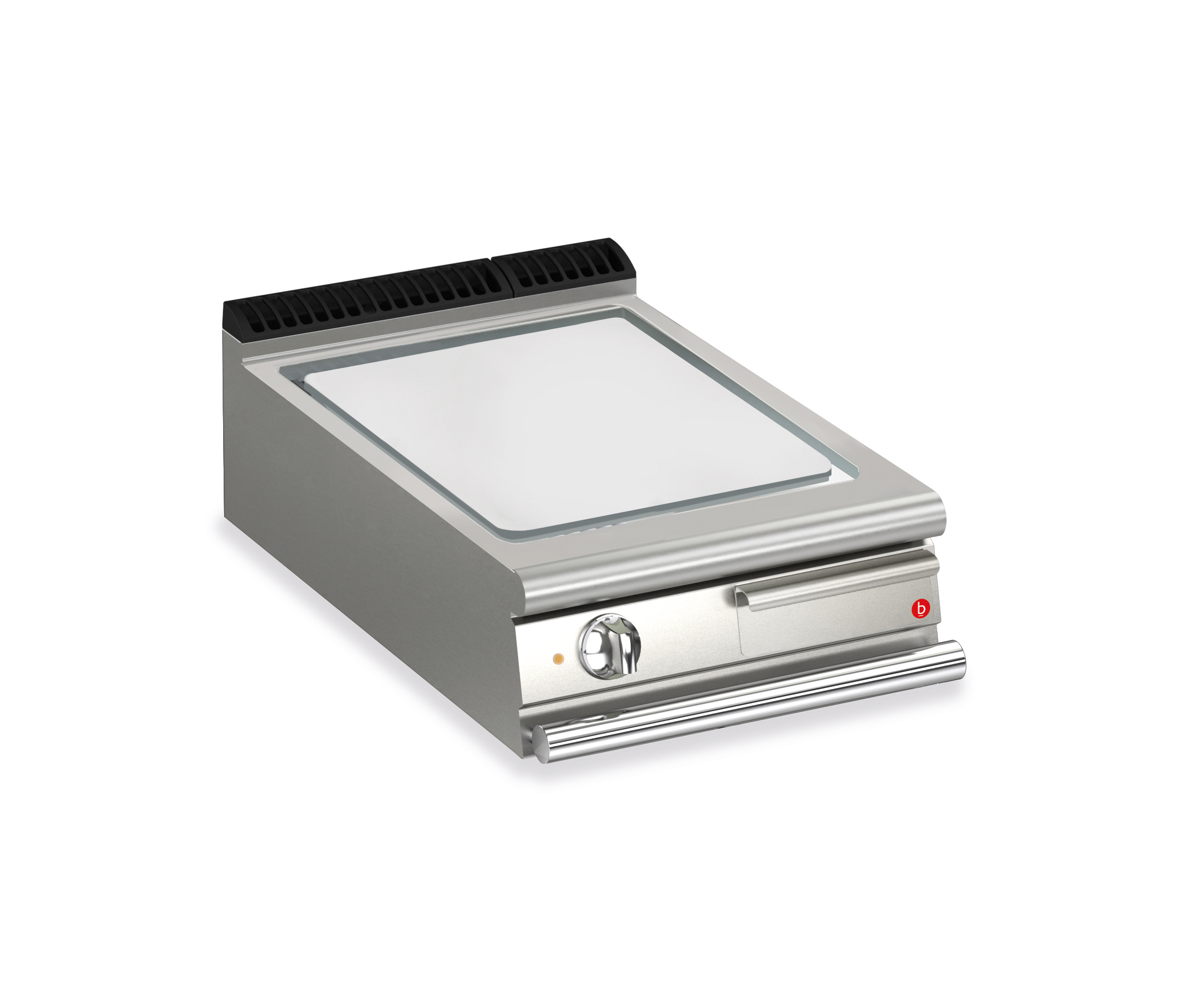 Baron 1 Burner Electric Fry Top With Smooth Chrome Plate And Thermostat Control