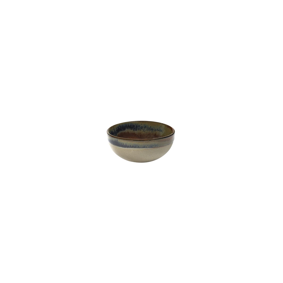 Serax Surface Rusty Brown Round Bowl 90mm