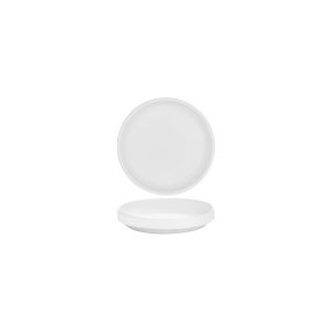 Serax Passe-Partout Matt White Round Low Plate 140mm