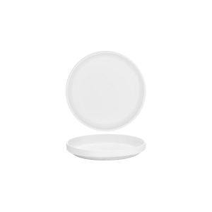 Serax Passe-Partout Matt White Round Low Plate 180mm