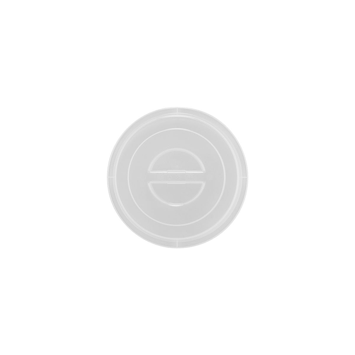 Donna Senior Round Plate Lid 250mm Opaque