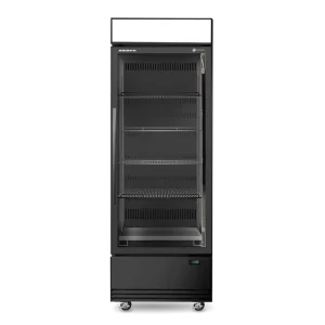 SKOPE ActiveCore SKB600N-AC 1 Glass Door Display or Storage Fridge, Lit Sign