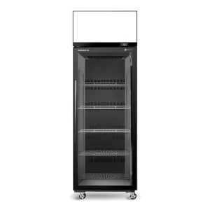 SKT650N-AC 1 Glass Door Display or Storage Fridge, Lit Sign
