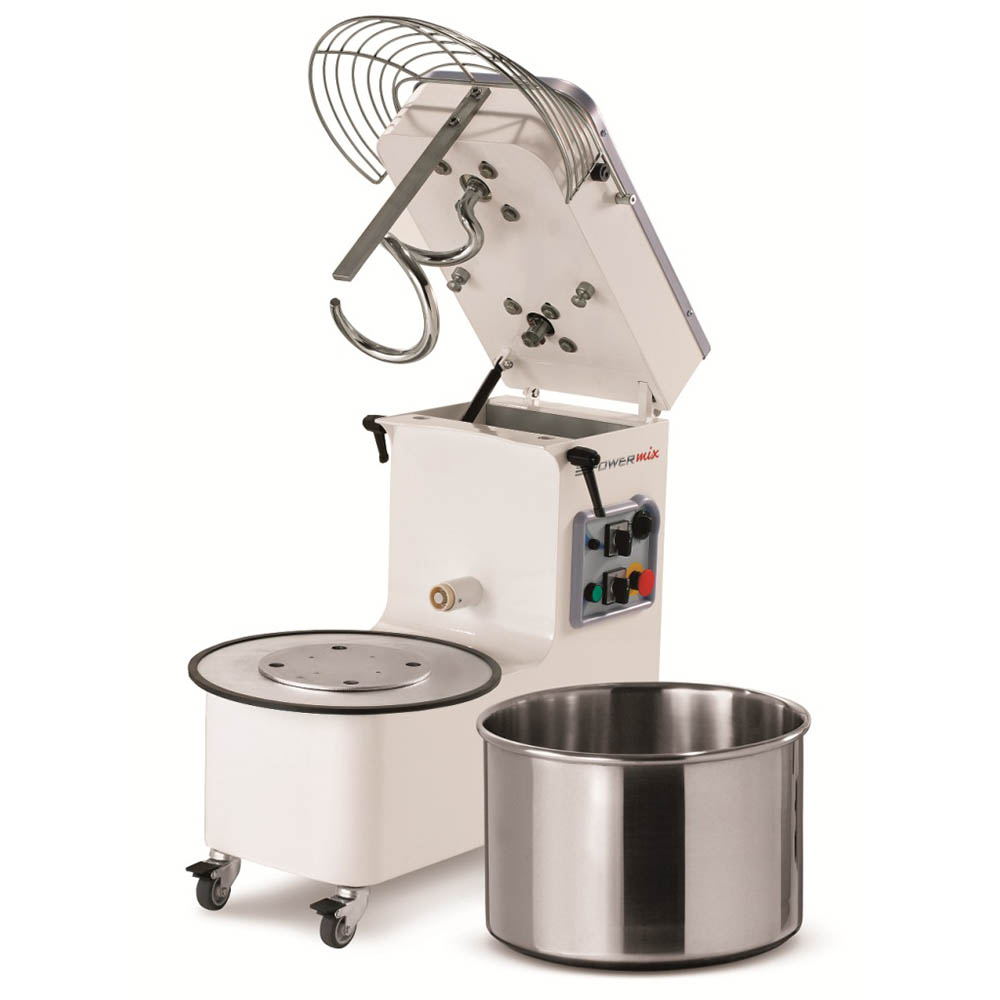 Mecnosud SMM0044 Tilting Head Removable Bowl Spiral Mixer