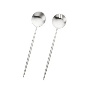 Piper Satin 2pc Salad Servers