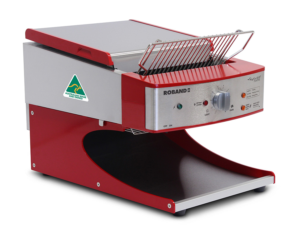 Roband Sycloid Toaster red, 350 slices/HR