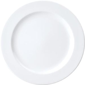 Chelsea Round Plate Flat Rim 280mm