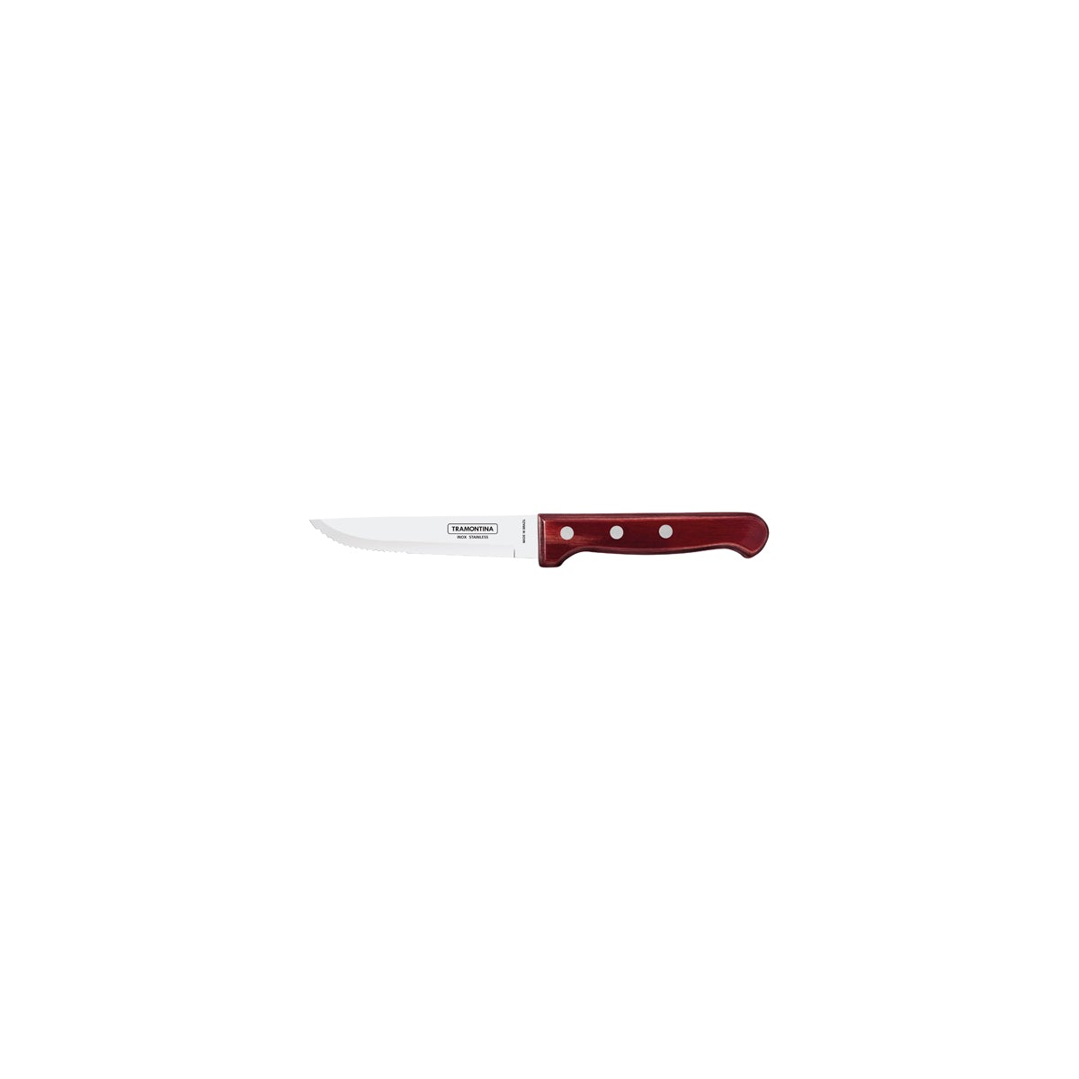 Churrasco Steak Knife Gaucho with Polywood Handle Red 127mm