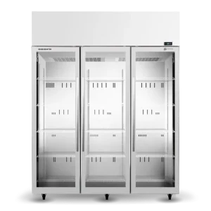 TME1500N-A 3 Glass Door Display or Storage Fridge