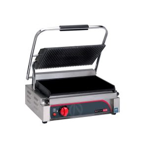 Anvil TSS2000 Panini Press Single Ribbed Top Flat Bottom
