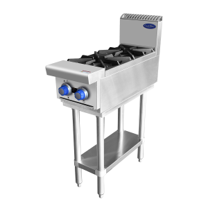 COOKRITE 2 BURNER COOK TOP LPG AT80G2B-F-LPG