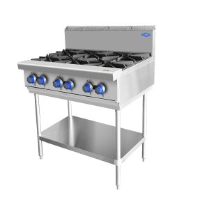 COOKRITE 6 BURNER COOK TOP NG AT80G6B-F-NG