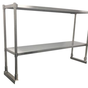 MIXRITE DOUBLE OVER SHELVES W1500 X D300 X H750 SOS215