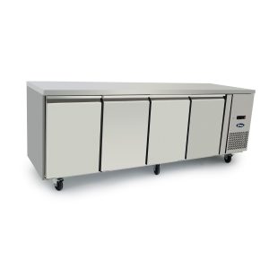 ATOSA UNDERBENCH FOUR DOOR COOLING FRIDGE TABLE 2230 MM EPF3442