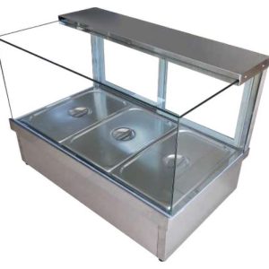DRY HOT FOOD DISPLAY 1380 MM CRD 8 CRD-8