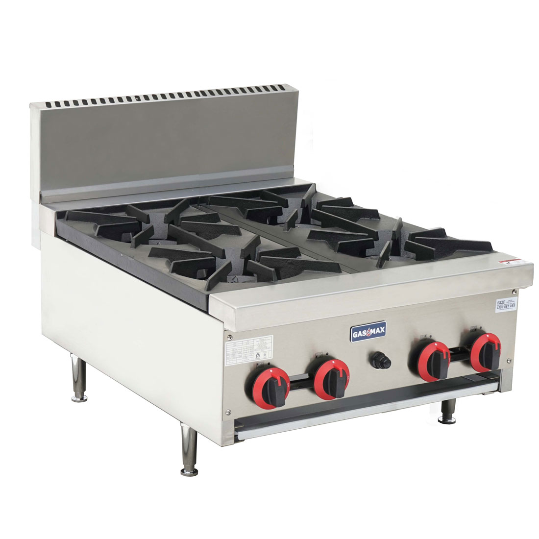 Gasmax Gas 4 Burner Cook Top - RB-4ELPG