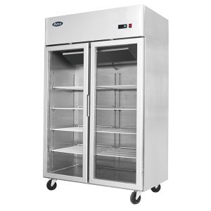 ATOSA TOP MOUNTED 2 DOOR FRIDGE SHOWCASE 1314 MM MCF8605