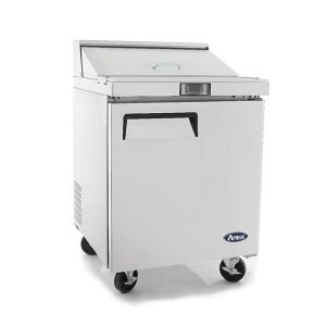 ATOSA 1 DOOR SANDWICH PREP TABLE FRIDGE 698 MM MSF8301