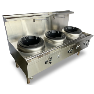 JASPER Triple Wok Range(chimney burner) NG