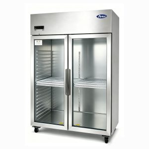 ATOSA Double Door Glass Door Display Fridge JCF80RSGR