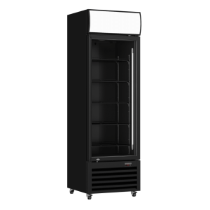 Thermaster Single Glass Door Colourbond Upright Drink Fridge - LG-370BP