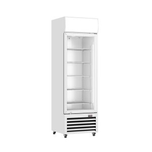 Thermaster Single Glass Door Colourbond Upright Drink Fridge - LG-370P