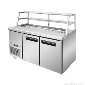 Thermaster two door Deluxe Sandwich Bar - SCB/15
