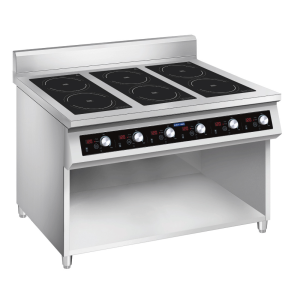 ElectMax 900 Series Induction 6 Burner Cooker with Splashback EIC9-1200P